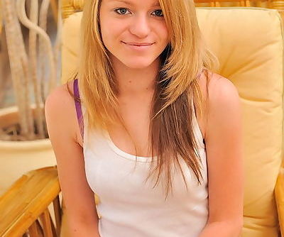 Cute young blonde..