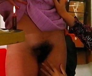 classic porn- hot brunettes shave..