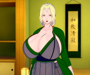 Koikatsu tsunade กลายเป็น raikages ภรรยา Naruto