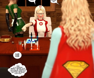 DBComix New Arkham for Superheroines 5 - All Work and No..