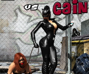 Mrbunnyartcain đấu với catwoman Người trung quốc