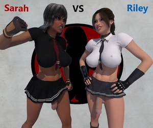 Futa combattenti Riley vs Sarah continua