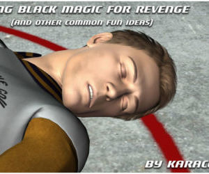 El uso de Negro la magia para La venganza