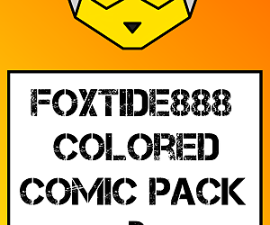 foxtide888 renkli Çizgi roman pack 02
