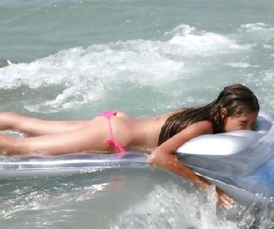 Bikini Playa Adolescente Con Lindo poco Culo